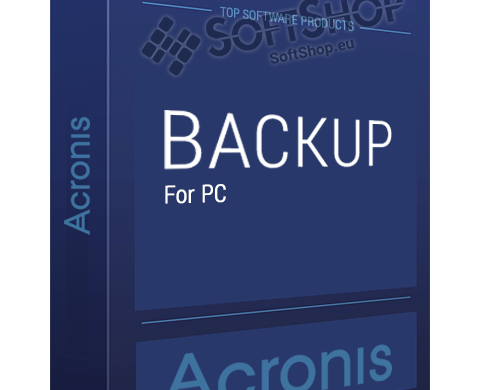 Acronis Backup For PC Box